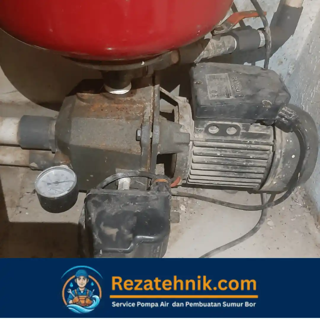 perbaikan pompa air