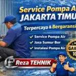 service pompa air jakarta timur