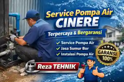 service pompa air cinere