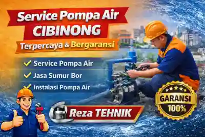 service pompa air cibinong