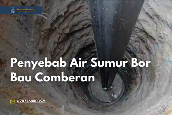 air sumur bor bau comberan