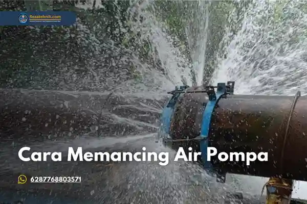 cara memancing air pompa